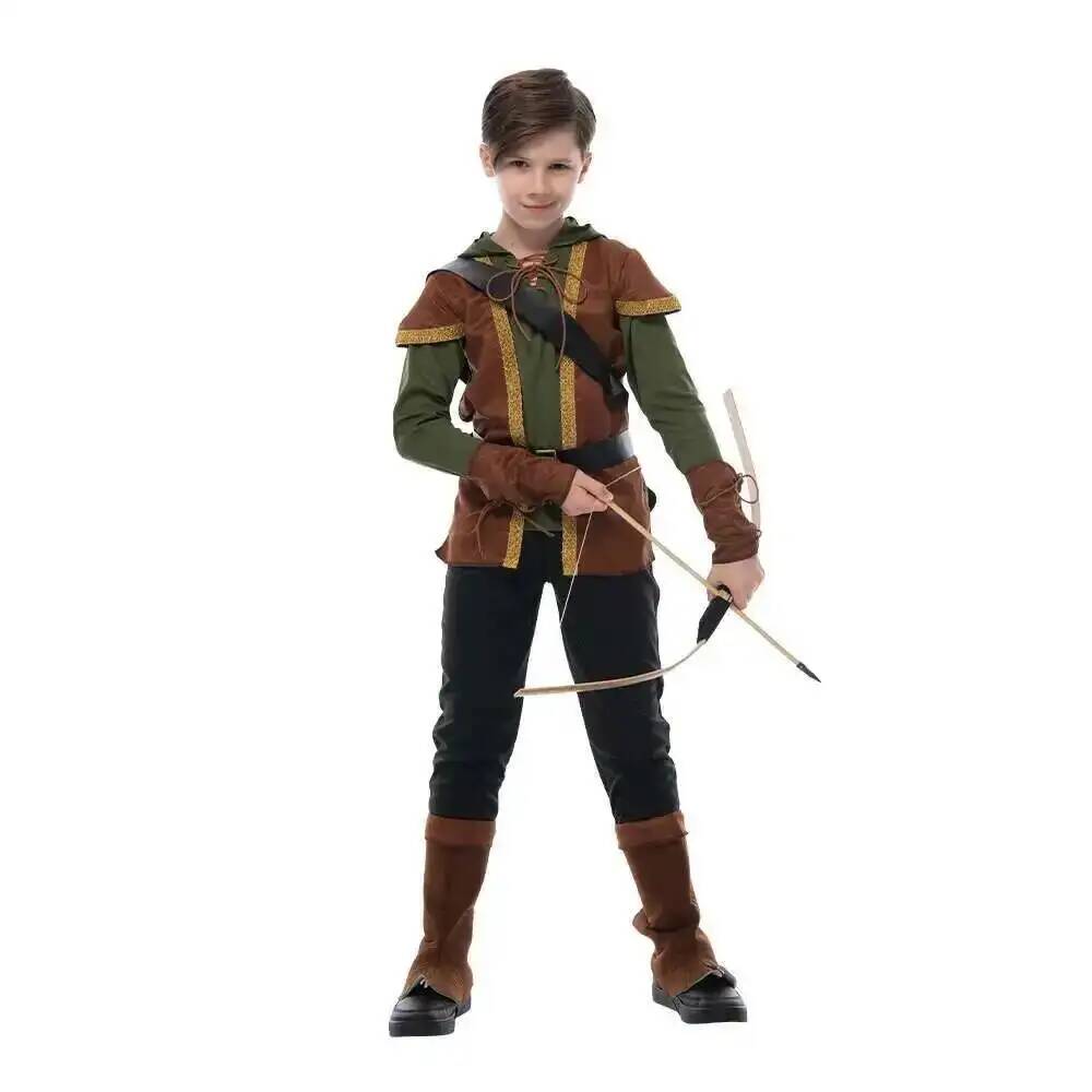 Halloween Costume Kids - Costume da Arciere per Bambini, Costume