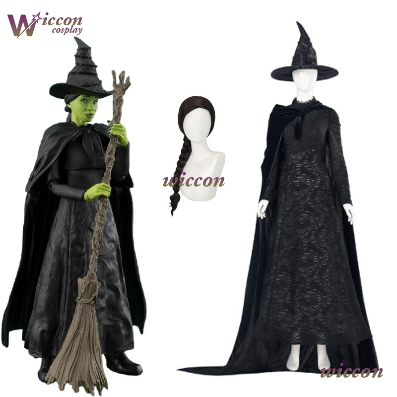 Halloween Costume Kids - YesoK Film Wicked Elphaba Costume Cosplay
