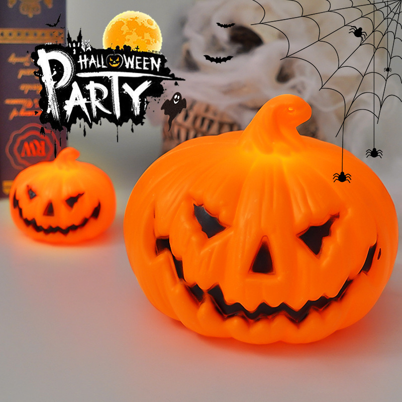 Halloween Pumpkin Decor Led - Lampada LED a Forma di Zucca