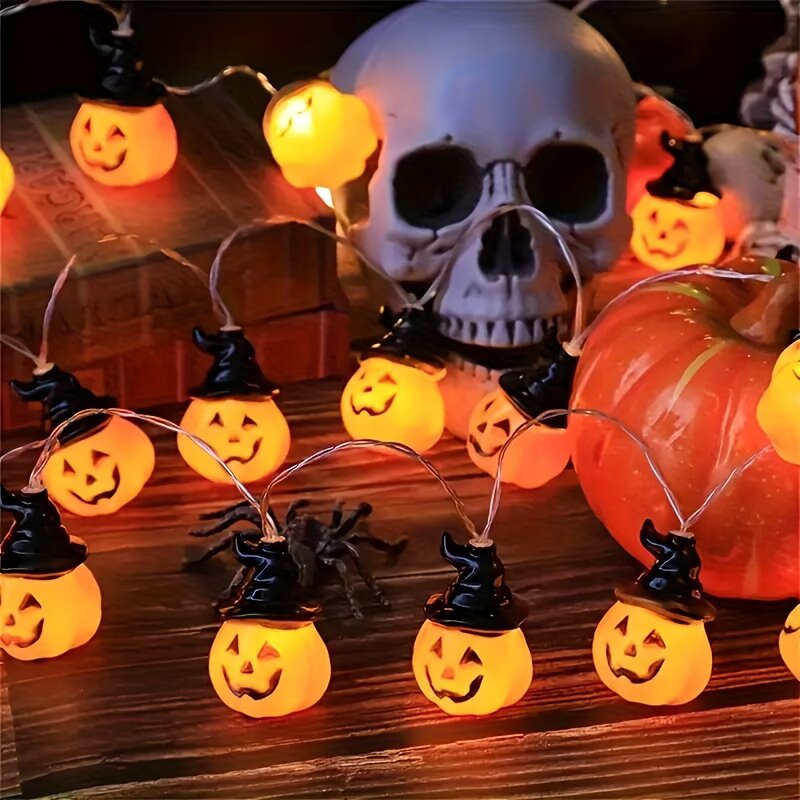Luci a stringa a LED a forma d - Halloween Led String Lights Orange recensione e prezzo