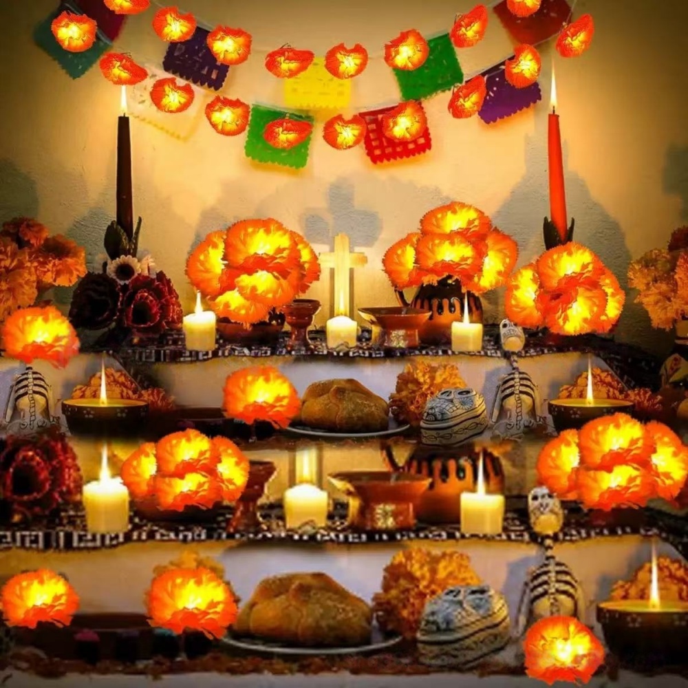 Luci a Stringa LED a Forma di  - Halloween Led String Lights Orange recensione e prezzo