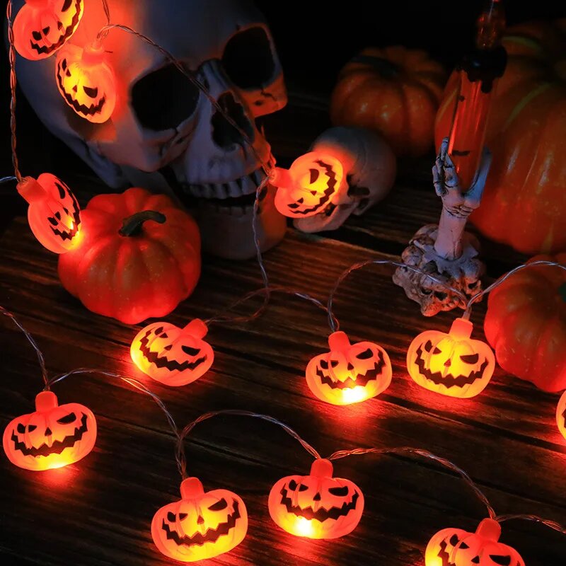 Luci a Stringa LED 10/20 per H - Halloween Led String Lights Orange recensione e prezzo