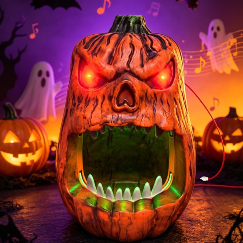 Ciotola per Caramelle a Forma  - Halloween Pumpkin Decor Led recensione e prezzo