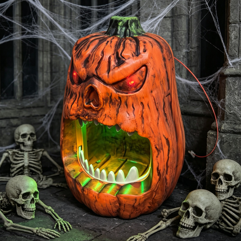 Ciotola per Caramelle a Forma  - Halloween Pumpkin Decor Led recensione e prezzo
