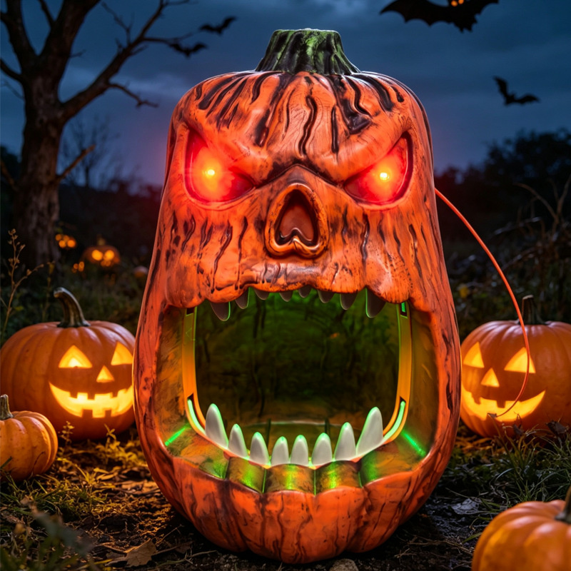 Ciotola per Caramelle a Forma  - Halloween Pumpkin Decor Led recensione e prezzo