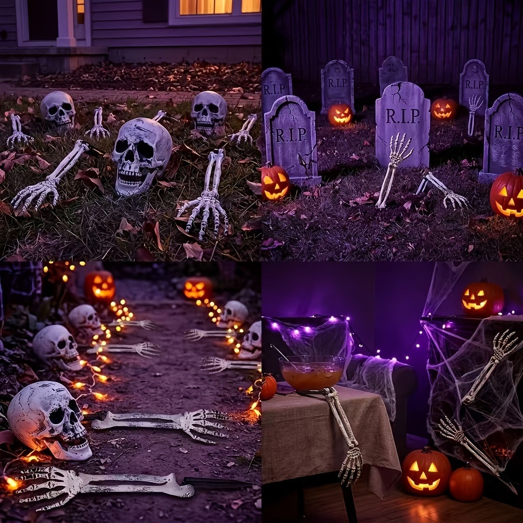 Set di 3 decorazioni per il gi - Halloween Skeleton Decoration recensione e prezzo