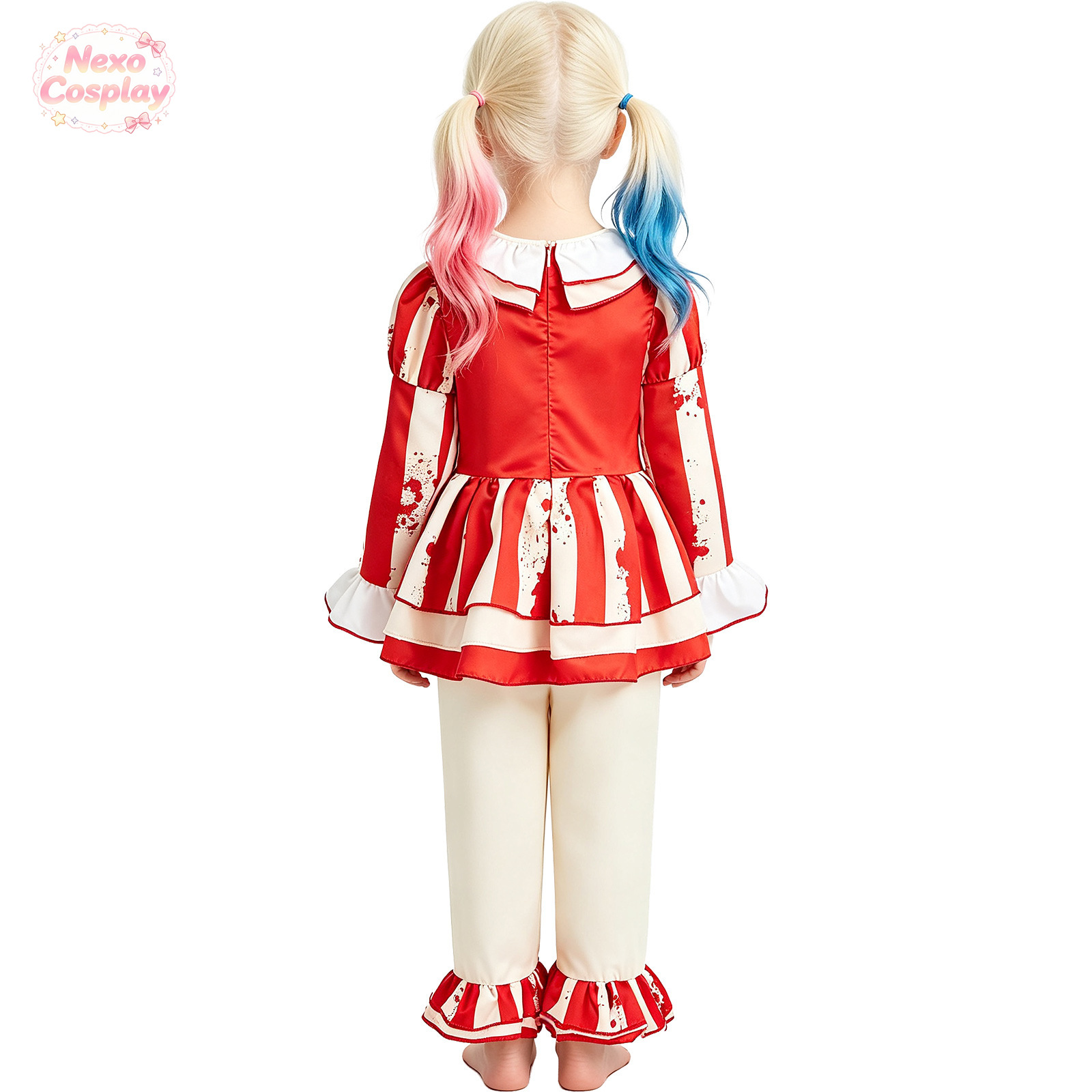 Costume da clown horror a righ - Halloween Costume Kids recensione e prezzo