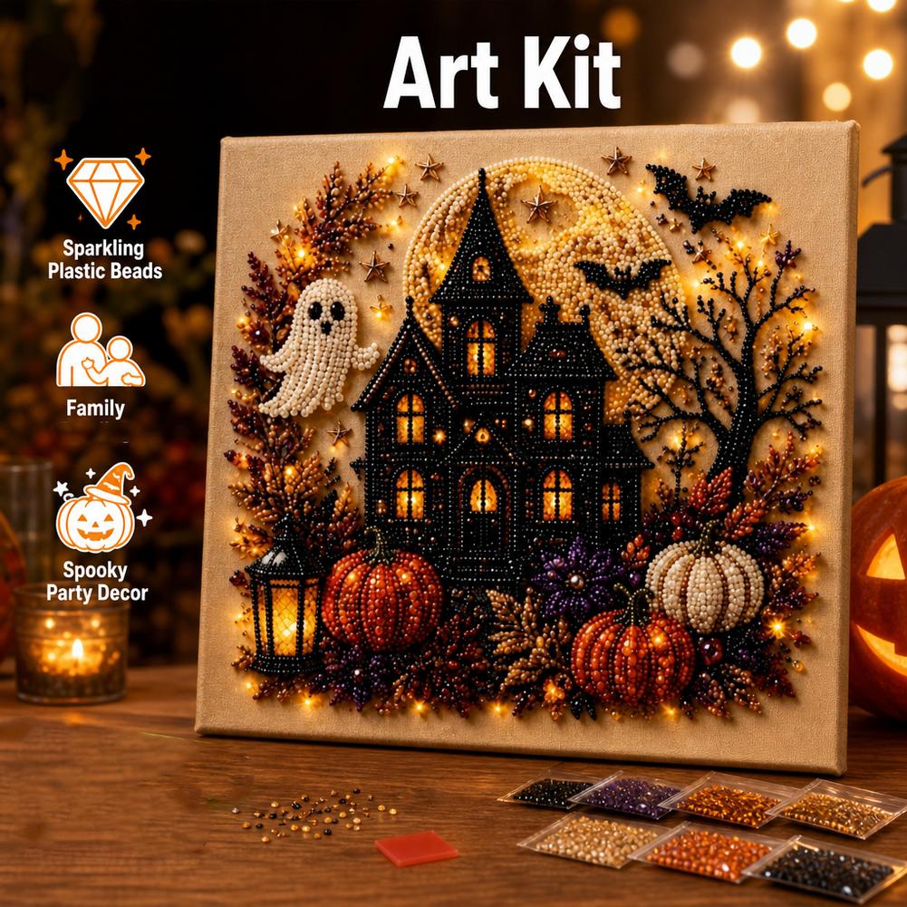 Kit Artistico 3D con Perle per - Pumpkin Lantern Halloween recensione e prezzo