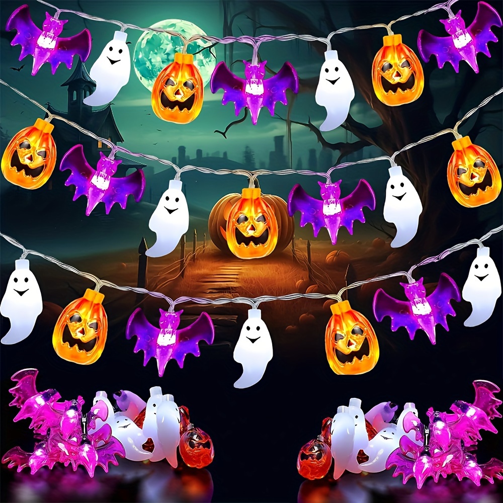 Luci LED a Forma di Zucca, Pip - Halloween Led String Lights Orange recensione e prezzo