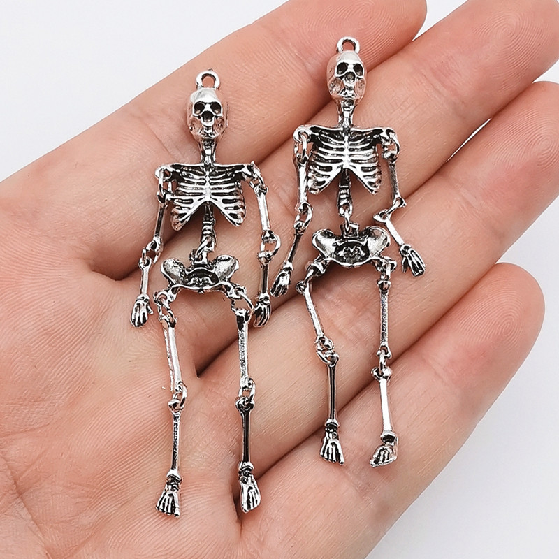 2/5/10 pezzi ciondolo scheletr - Halloween Skeleton Decoration recensione e prezzo