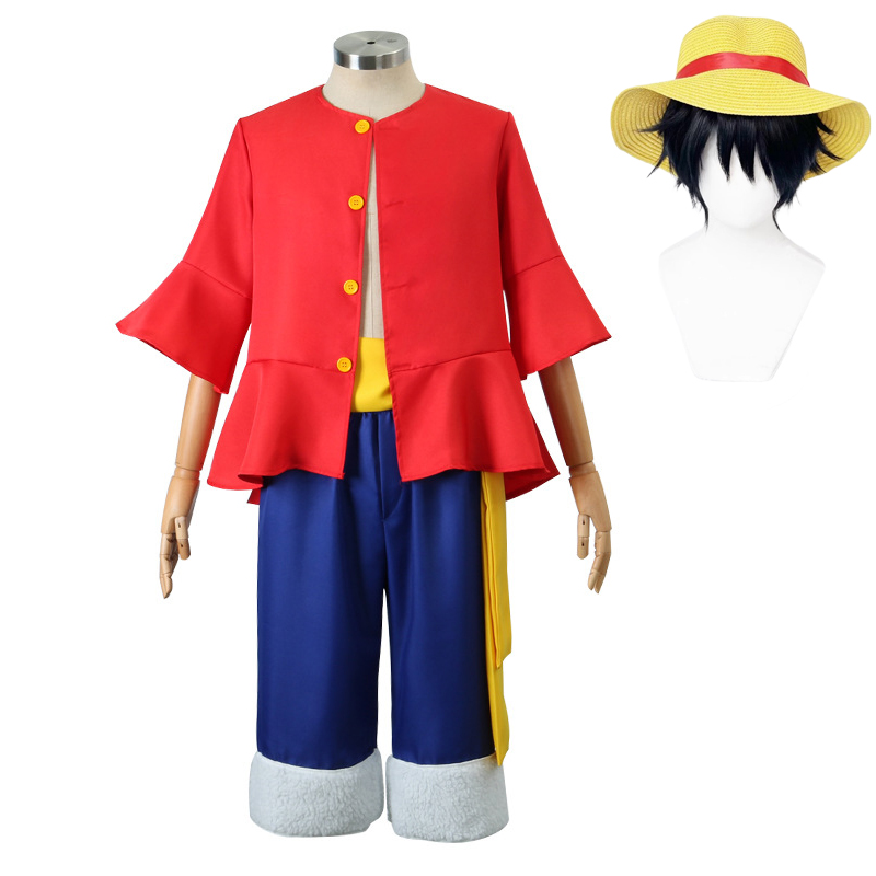 Rufy Costume Cosplay Cappello  - Halloween Costume Kids recensione e prezzo