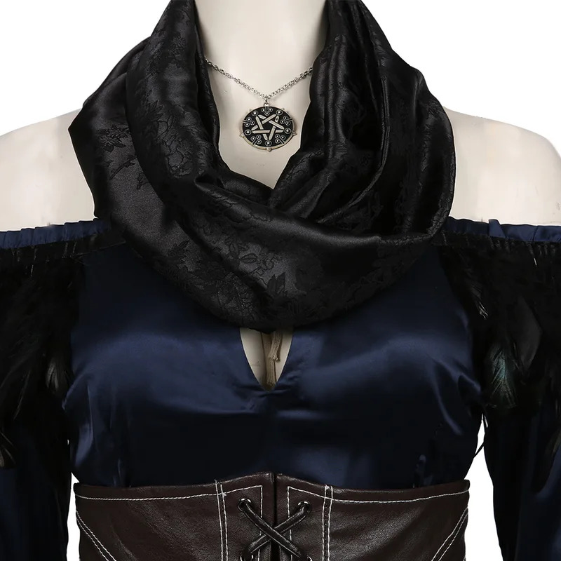 Yennefer Cosplay Fantasia Cost - Halloween Costume Kids recensione e prezzo