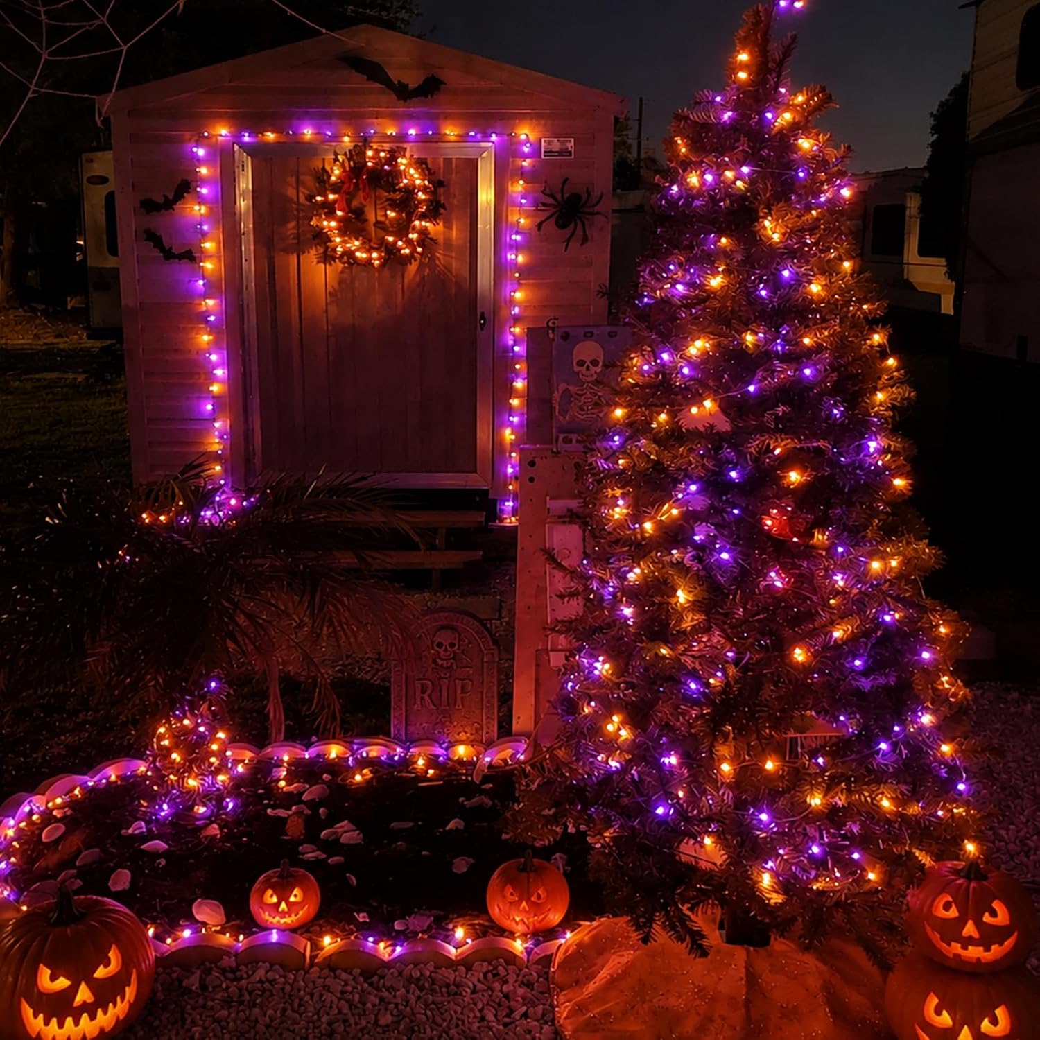 Luci Solari a Filo di Rame per - Halloween Led String Lights Orange recensione e prezzo