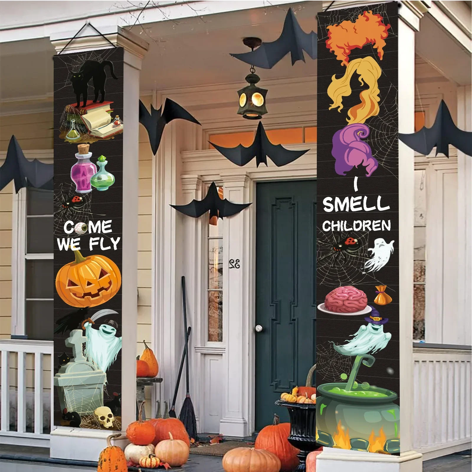 Distico di zucca di Halloween  - Spider Web Halloween Decoration recensione e prezzo