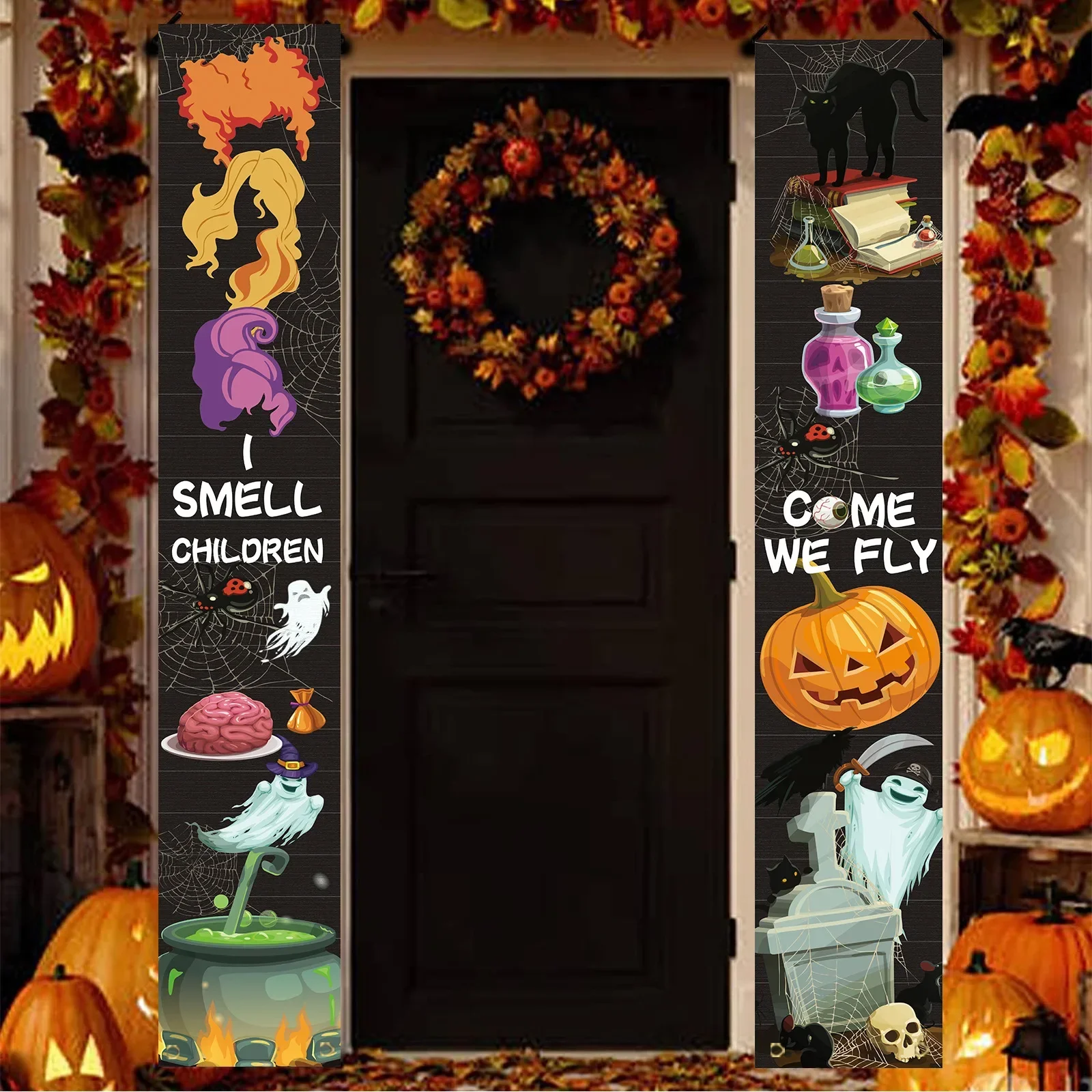 Distico di zucca di Halloween  - Spider Web Halloween Decoration recensione e prezzo