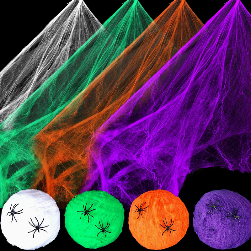 Decorazione di Halloween, Ragn - Spider Web Halloween Decoration recensione e prezzo